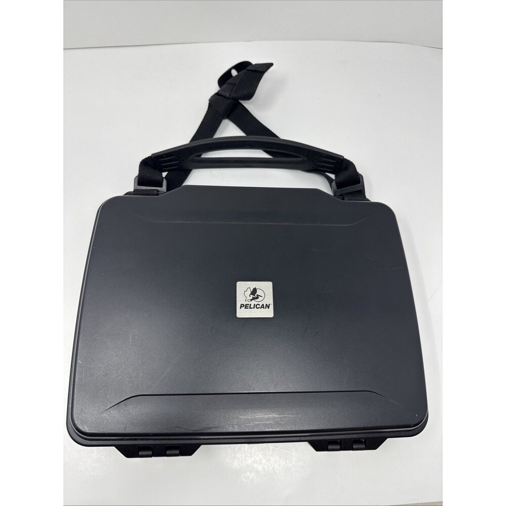 Pelican 1075 Case Black with Carry Strap Hard Travel Case LOOK
